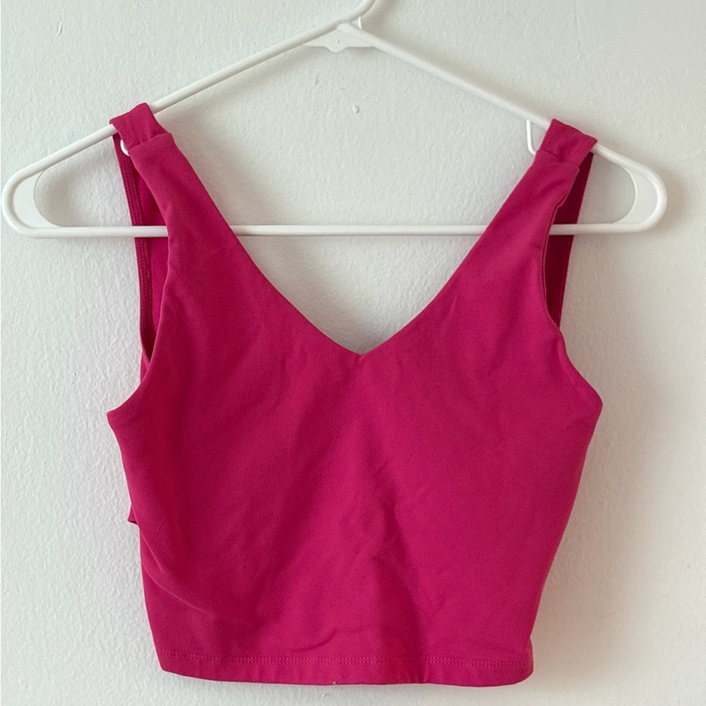 Women's Pink athletic tank